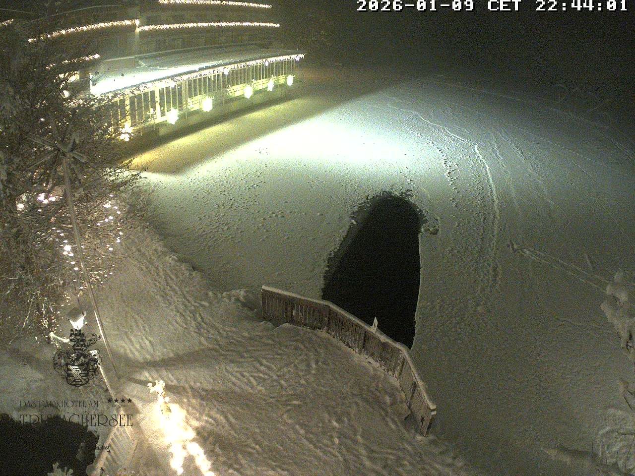 Archiv Foto Webcam Blick über den Tristachersee