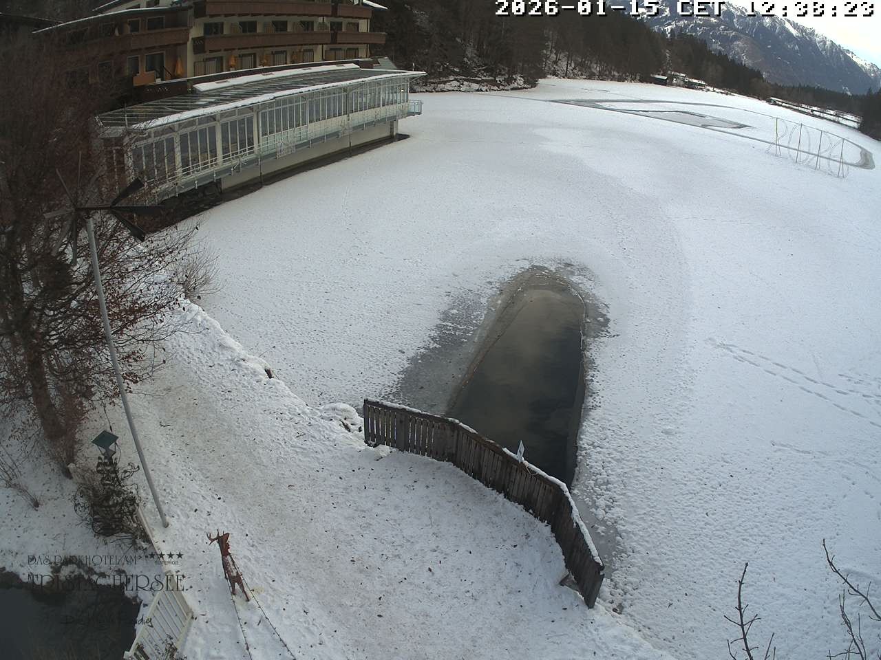 Archiv Foto Webcam Blick über den Tristachersee