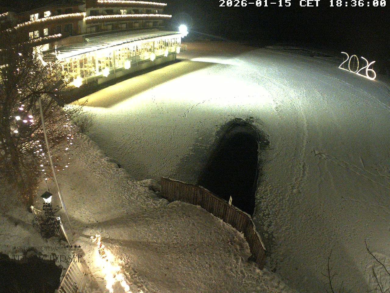 Archiv Foto Webcam Blick über den Tristachersee