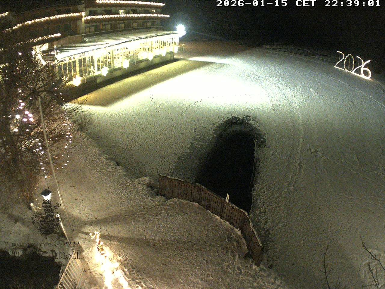 Archiv Foto Webcam Blick über den Tristachersee