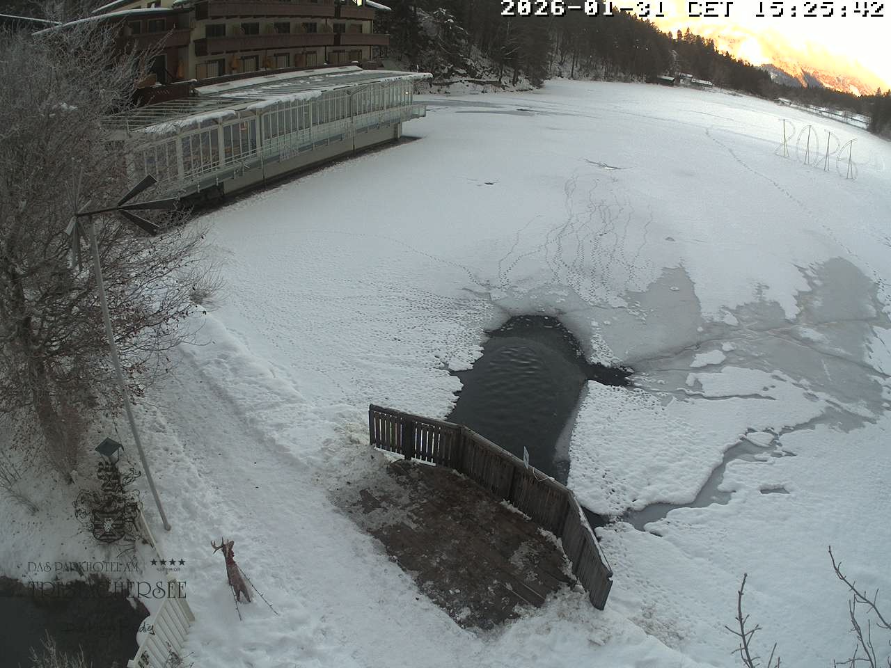 Archiv Foto Webcam Blick über den Tristachersee