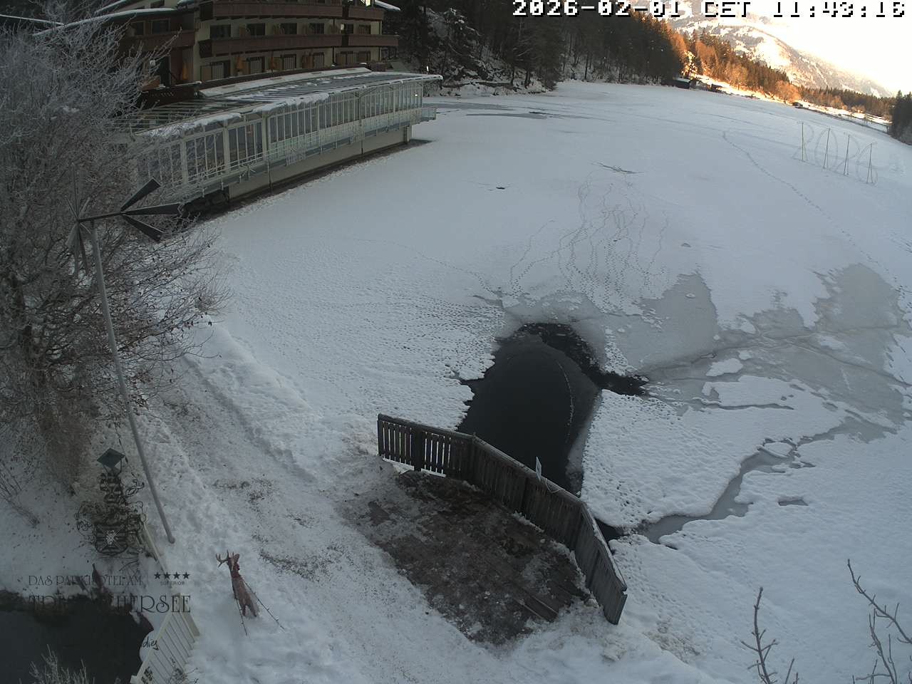 Archiv Foto Webcam Blick über den Tristachersee
