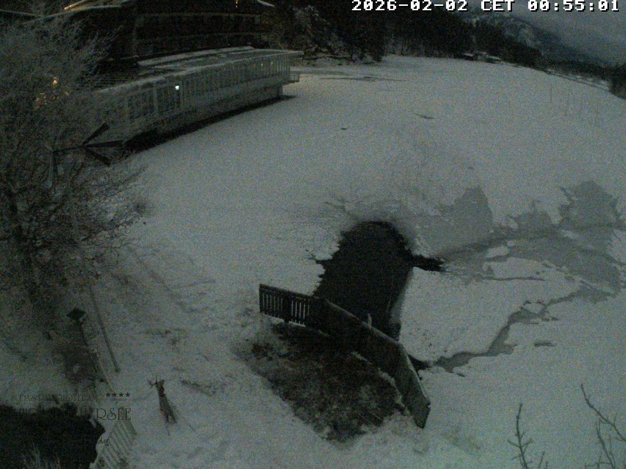 Archiv Foto Webcam Blick über den Tristachersee