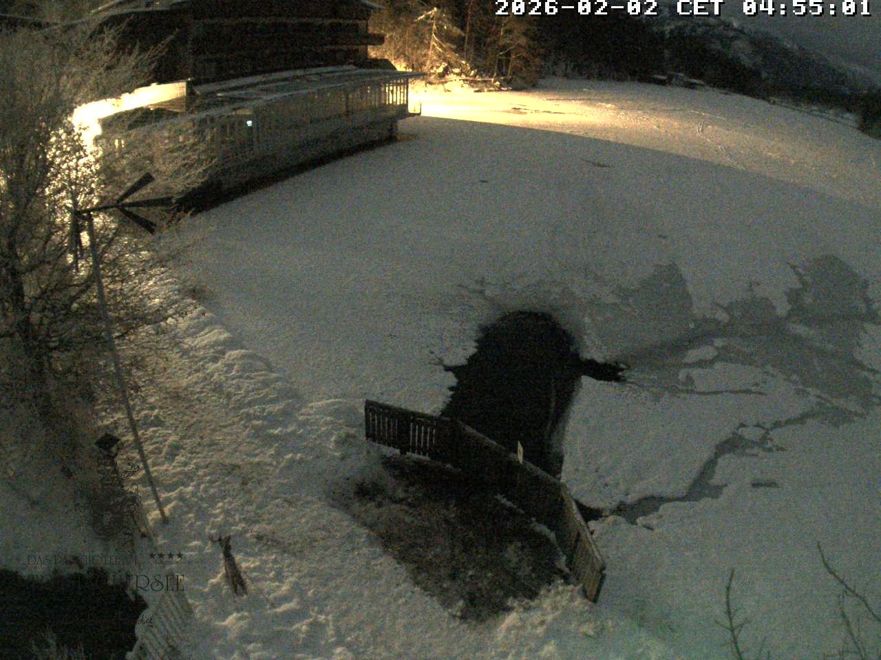 Archiv Foto Webcam Blick über den Tristachersee