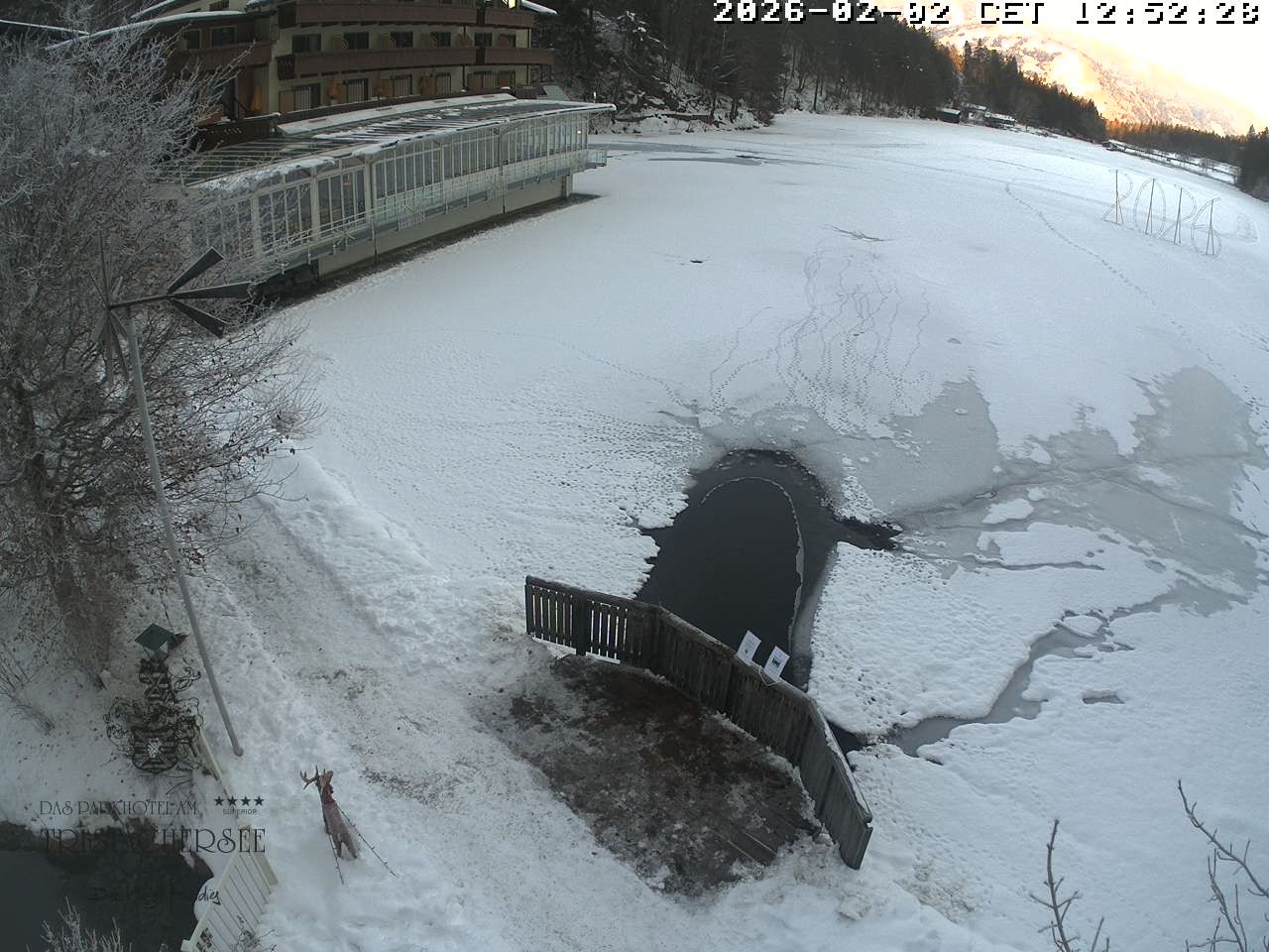 Archiv Foto Webcam Blick über den Tristachersee