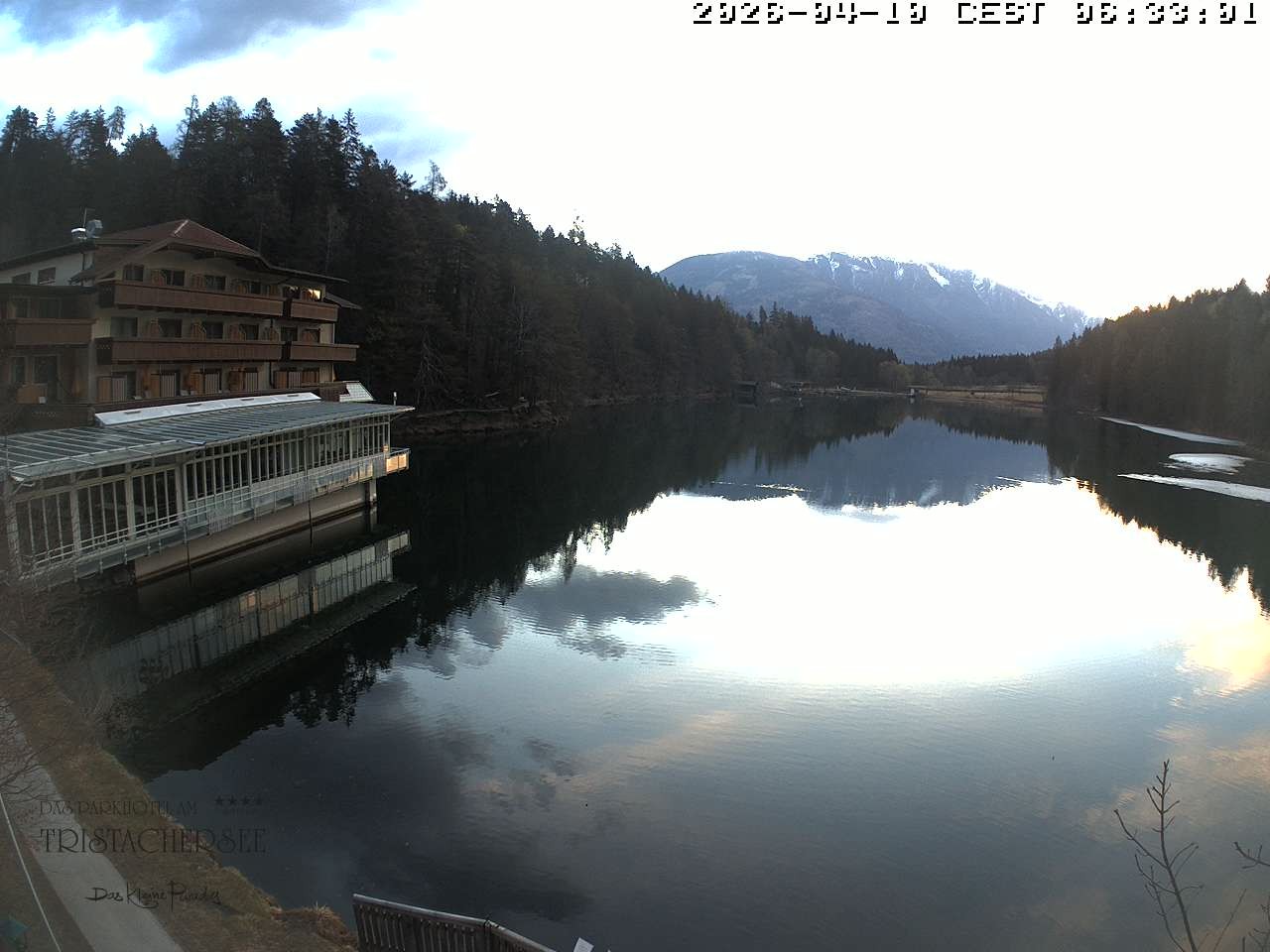 Archived image Webcam View of the Tristachersee