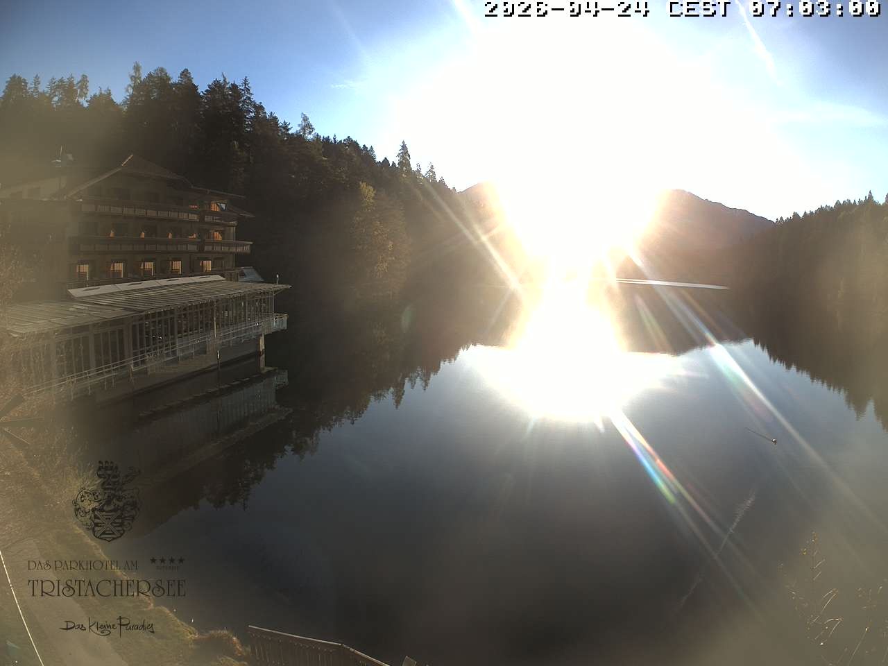 Archived image Webcam View of the Tristachersee