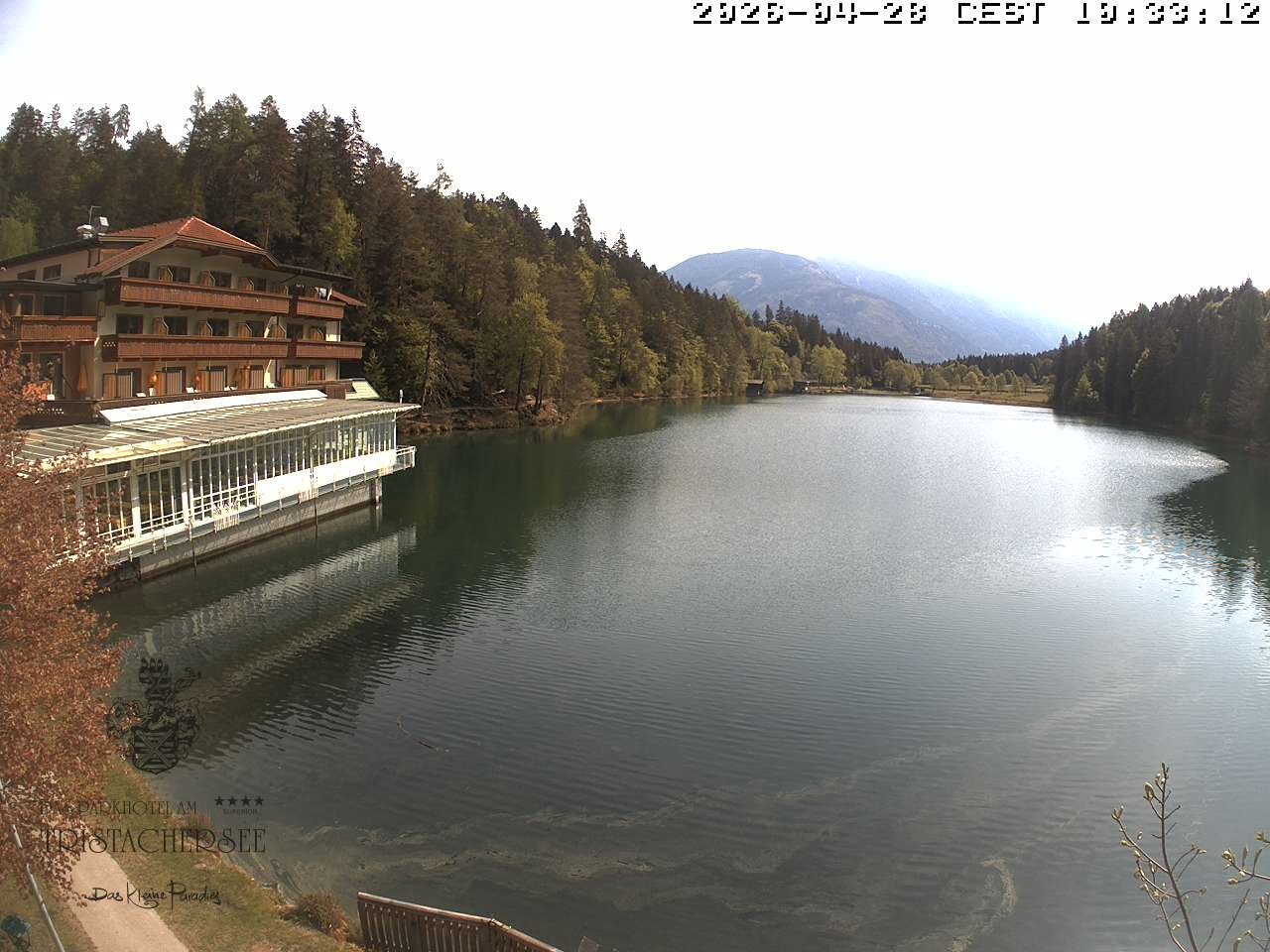 Archiv Foto Webcam Blick über den Tristachersee