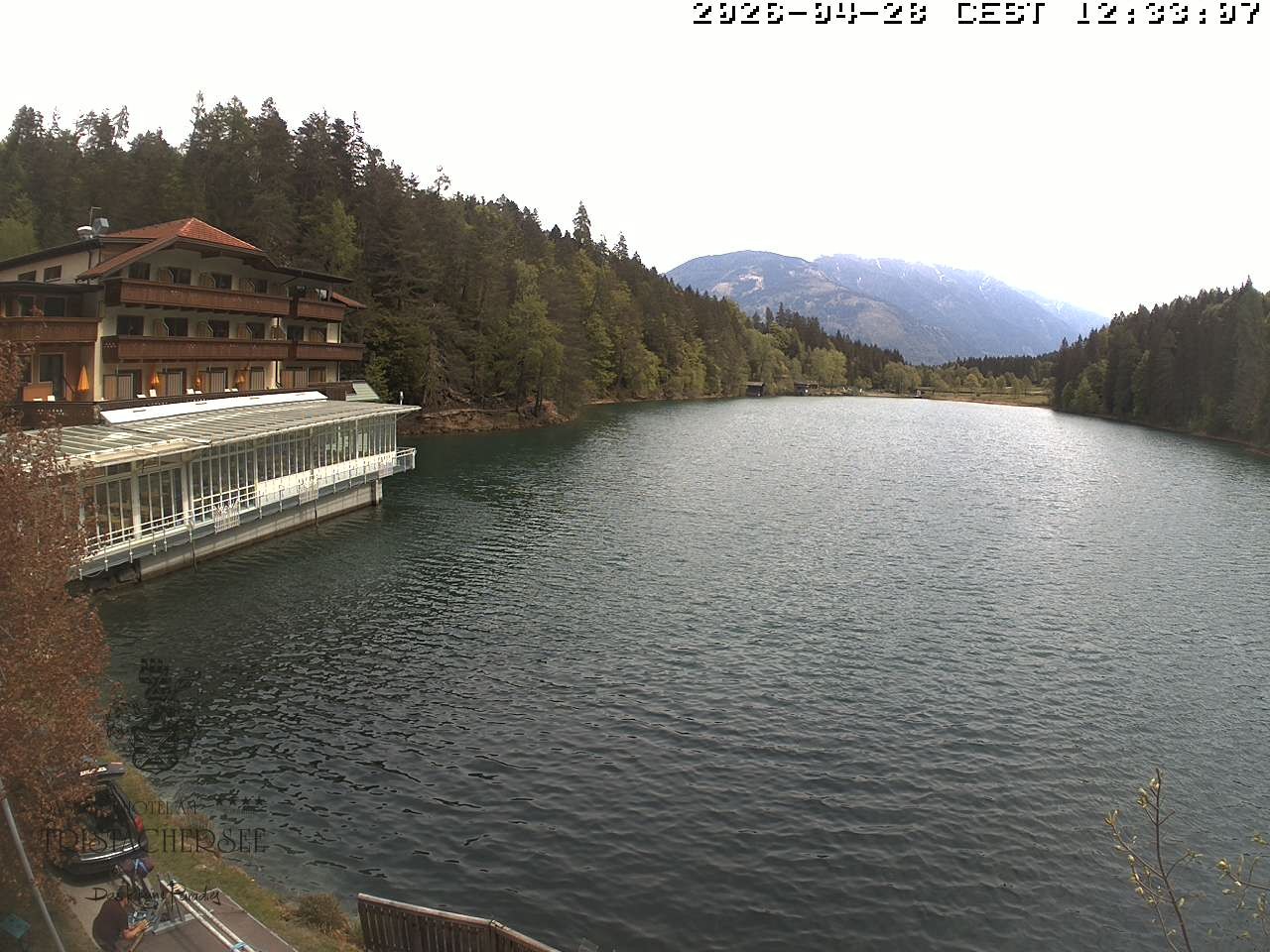 Archiv Foto Webcam Blick über den Tristachersee