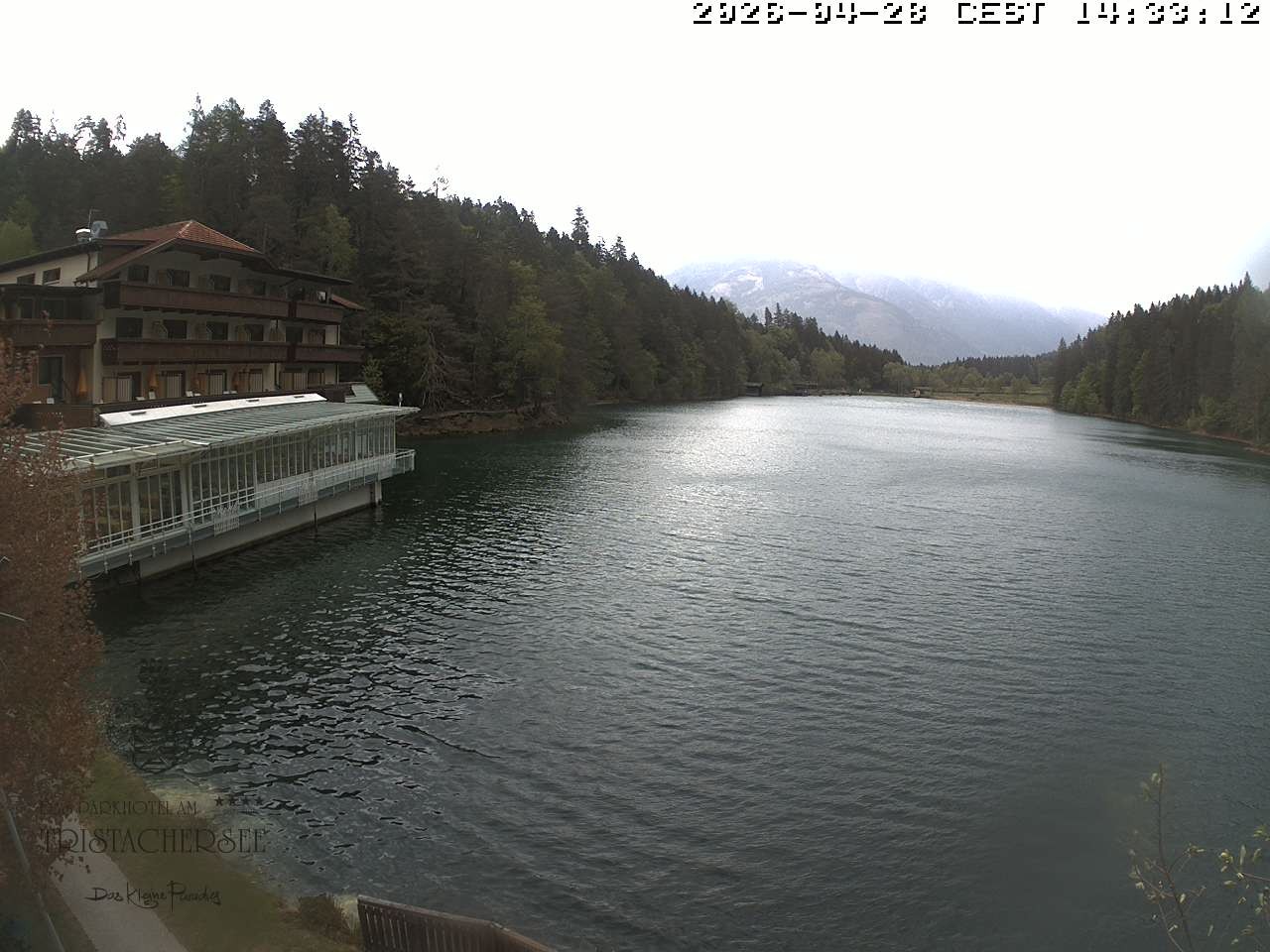 Archiv Foto Webcam Blick über den Tristachersee