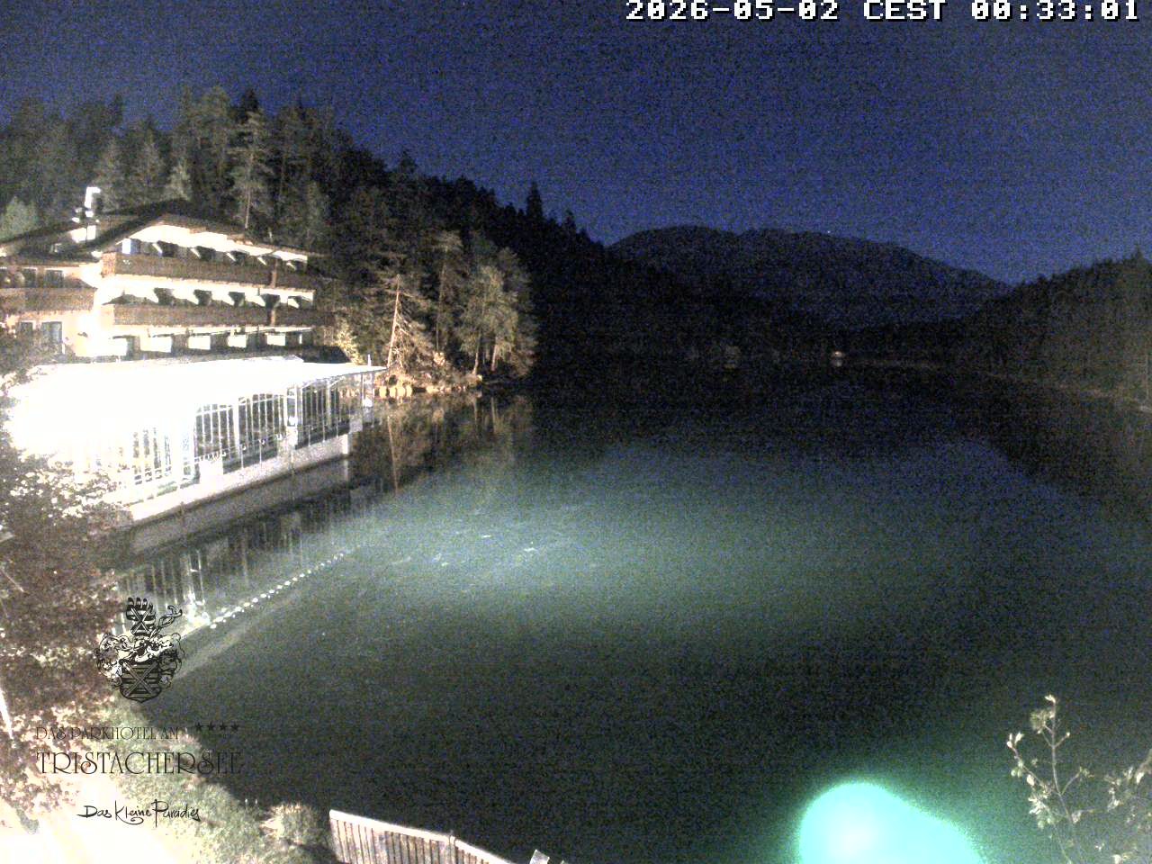 Archiv Foto Webcam Blick über den Tristachersee