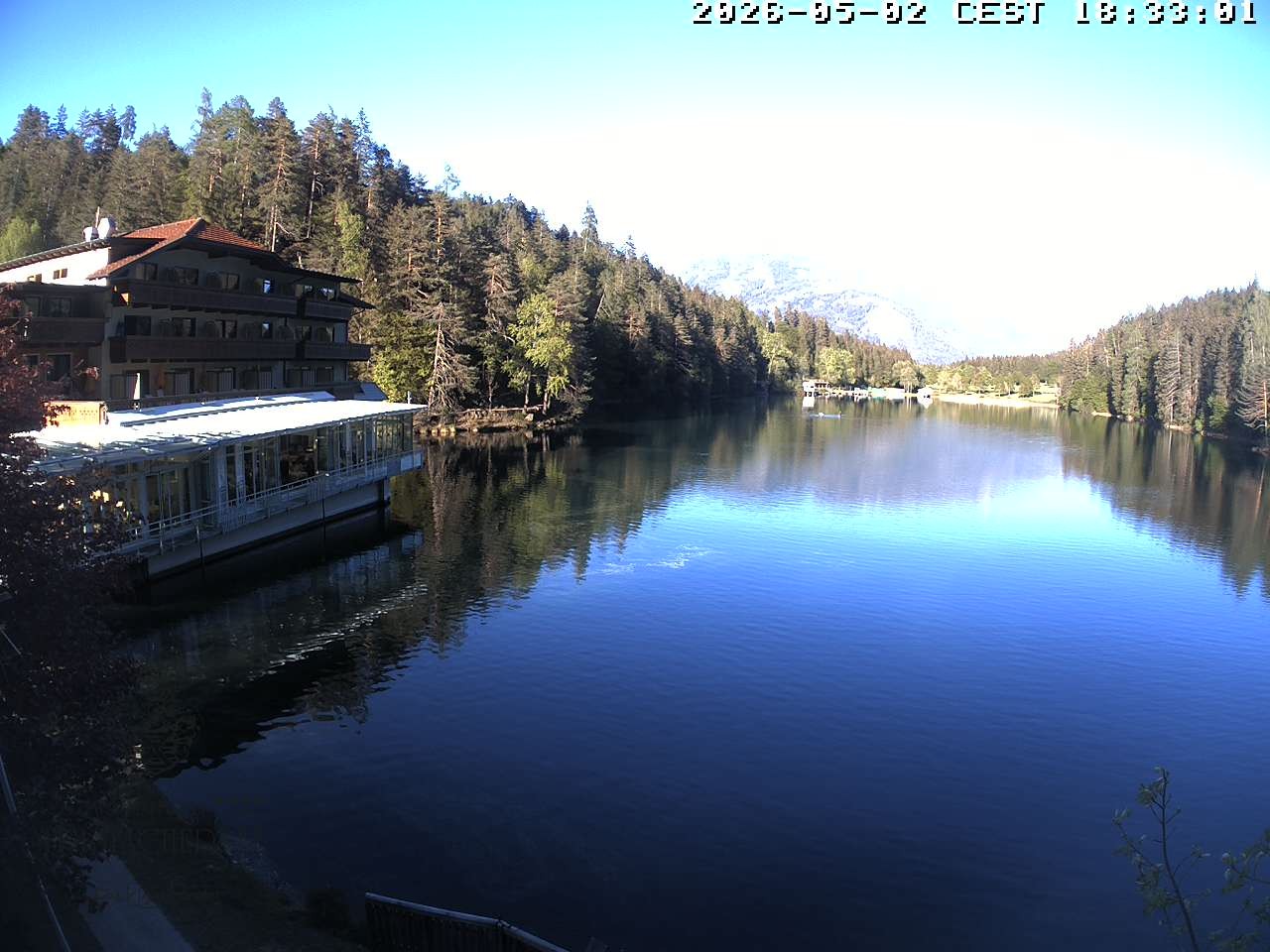Archiv Foto Webcam Blick über den Tristachersee