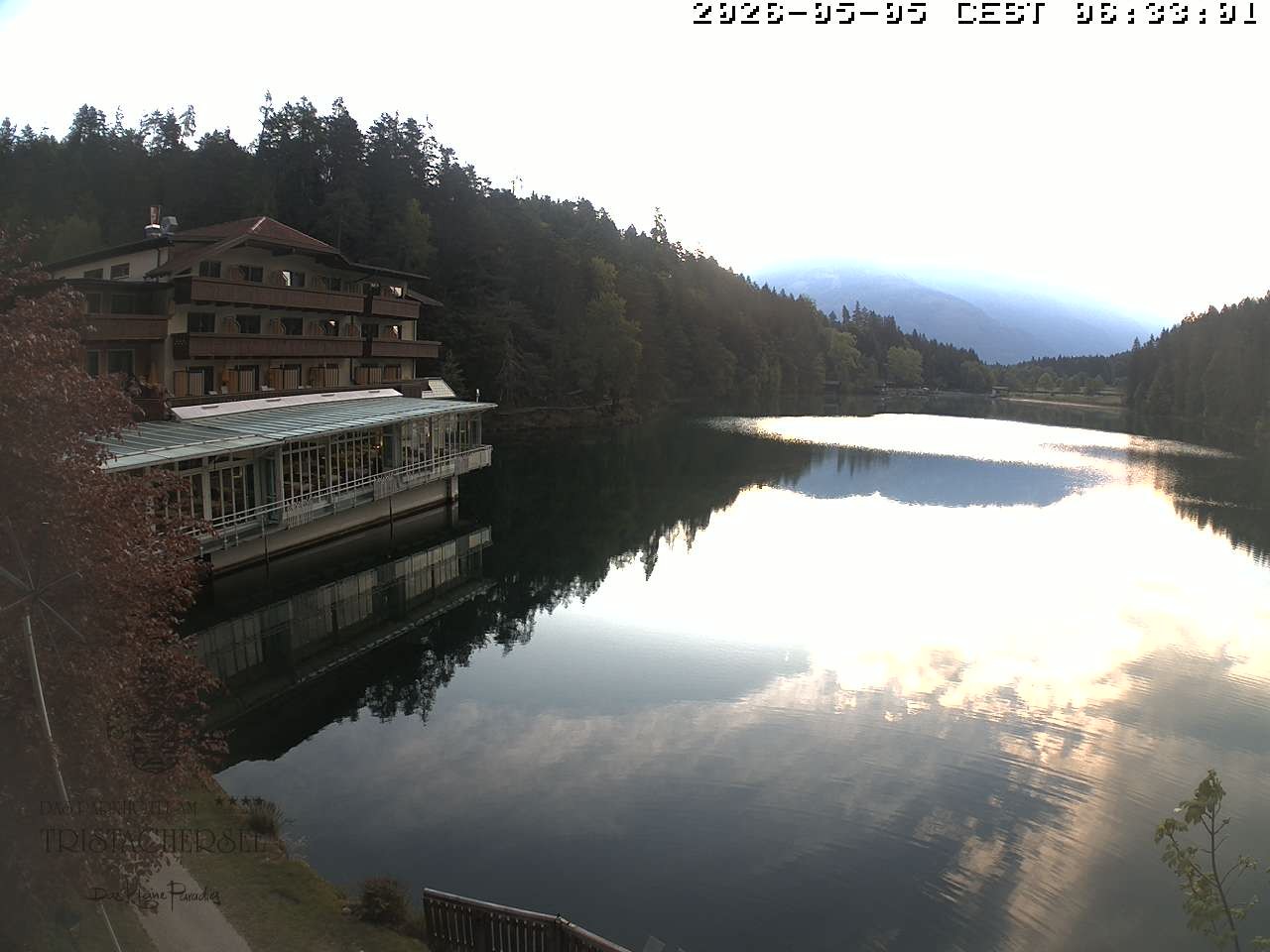Archived image Webcam View of the Tristachersee