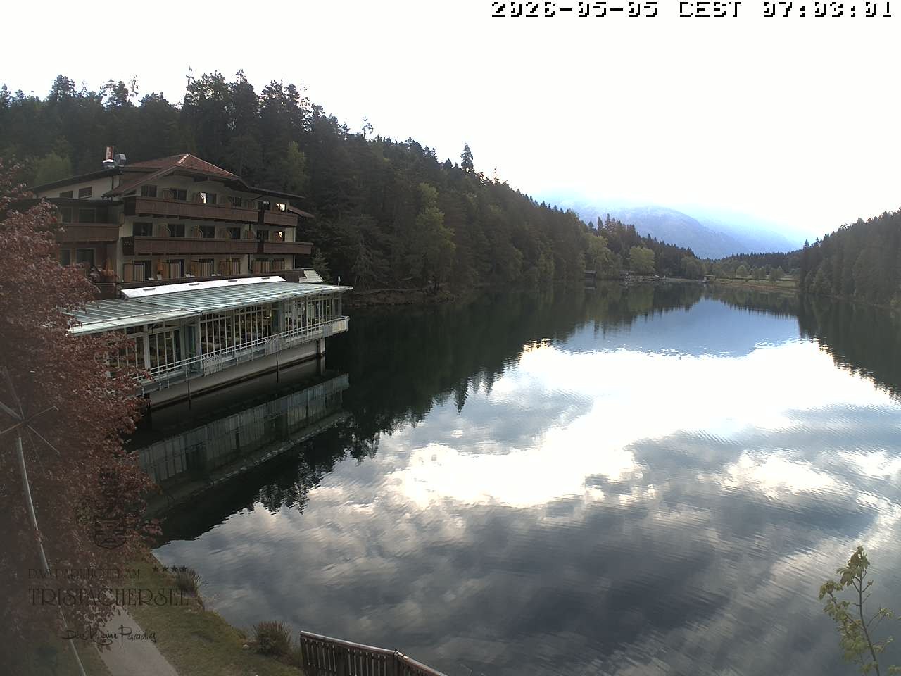 Archived image Webcam View of the Tristachersee