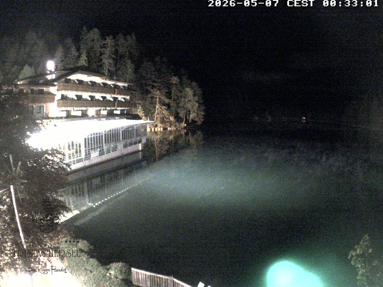Archiv Foto Webcam Blick über den Tristachersee