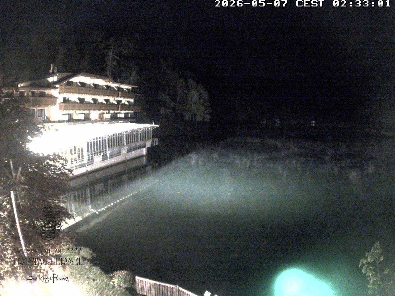 Archiv Foto Webcam Blick über den Tristachersee