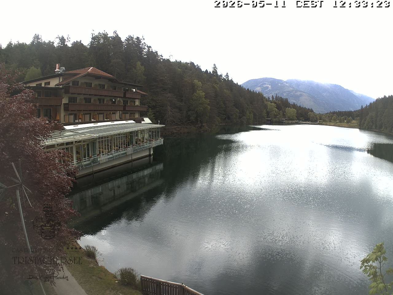Archiv Foto Webcam Blick über den Tristachersee