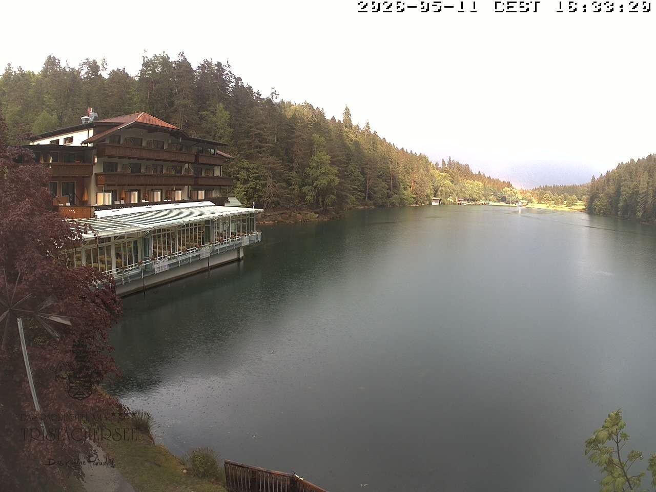 Archiv Foto Webcam Blick über den Tristachersee