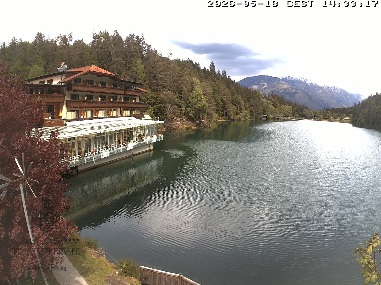 Archiv Foto Webcam Blick über den Tristachersee