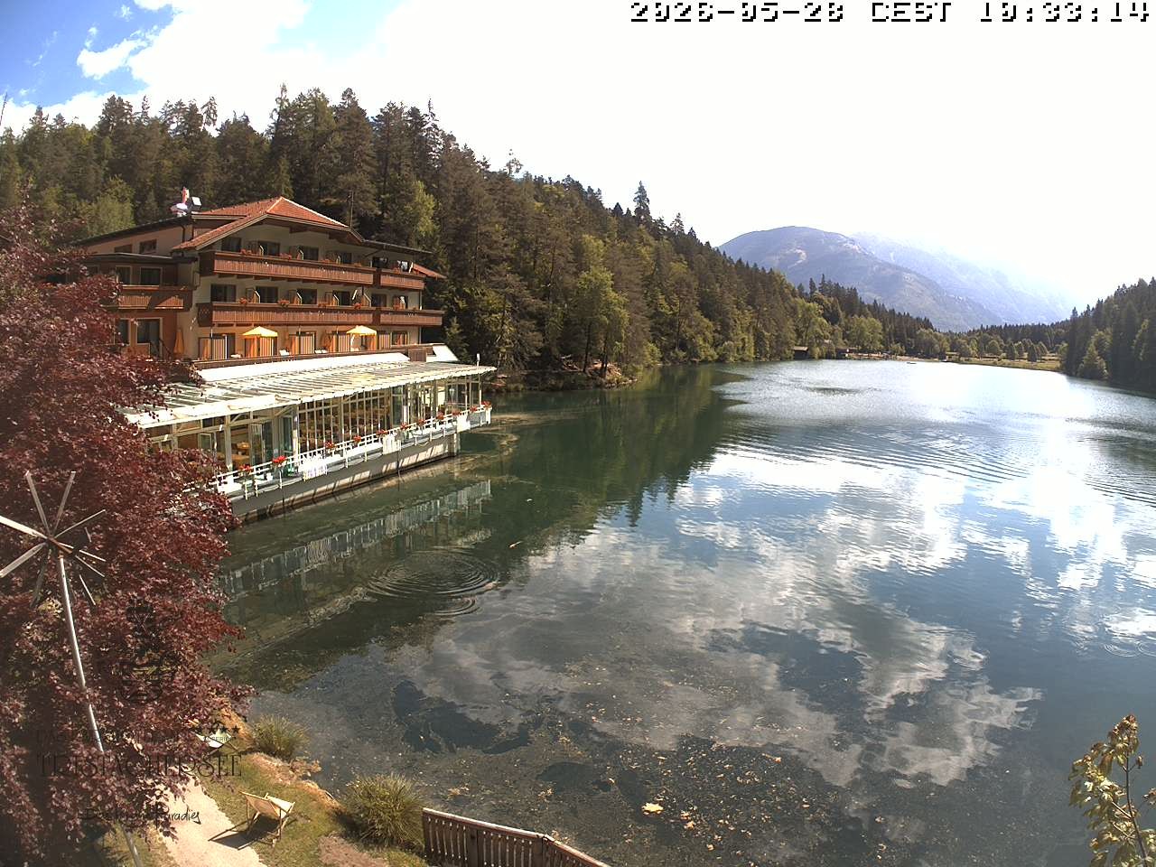 Archiv Foto Webcam Blick über den Tristachersee