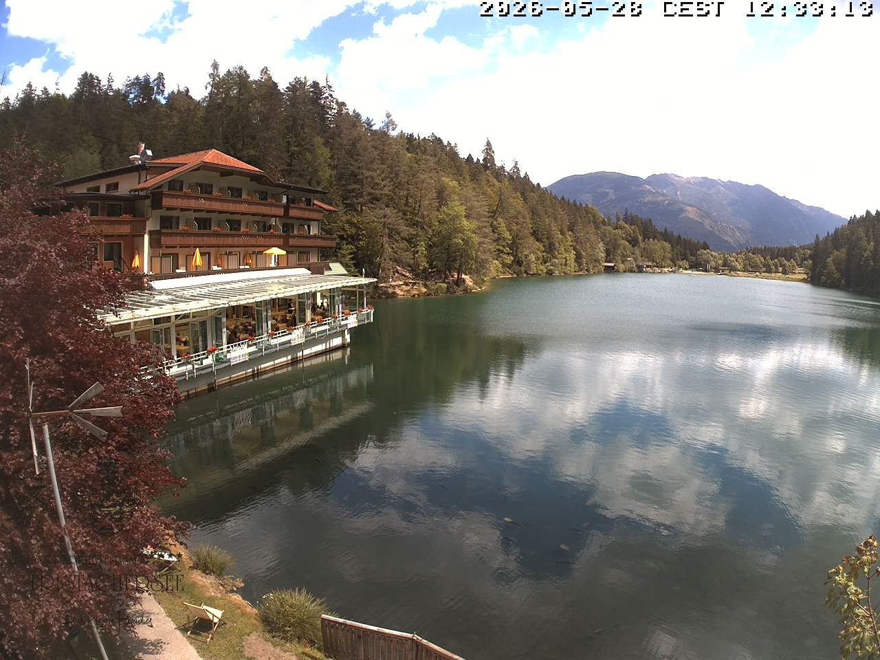 Archiv Foto Webcam Blick über den Tristachersee