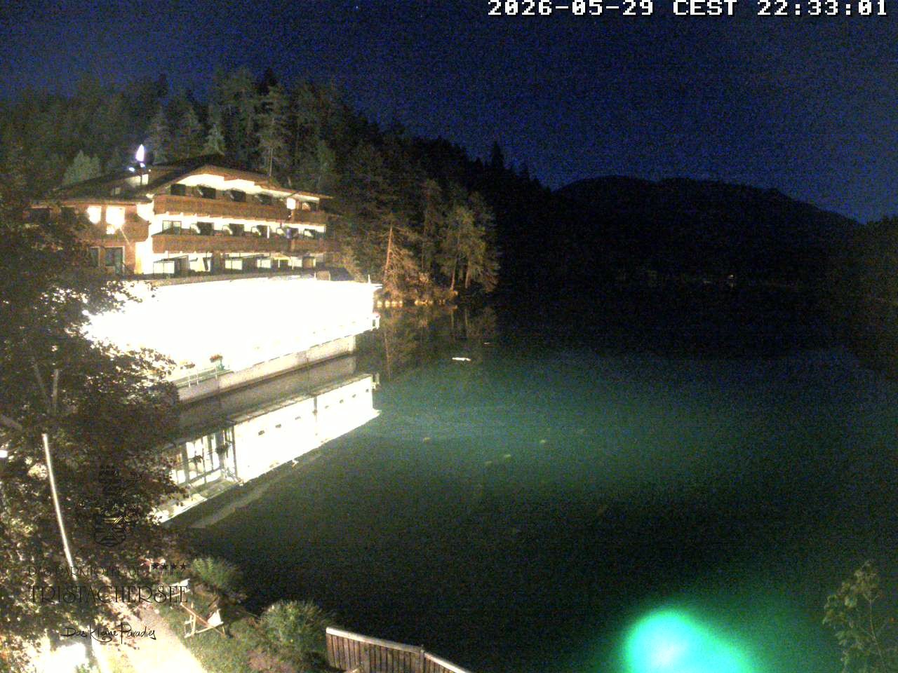 Archiv Foto Webcam Blick über den Tristachersee