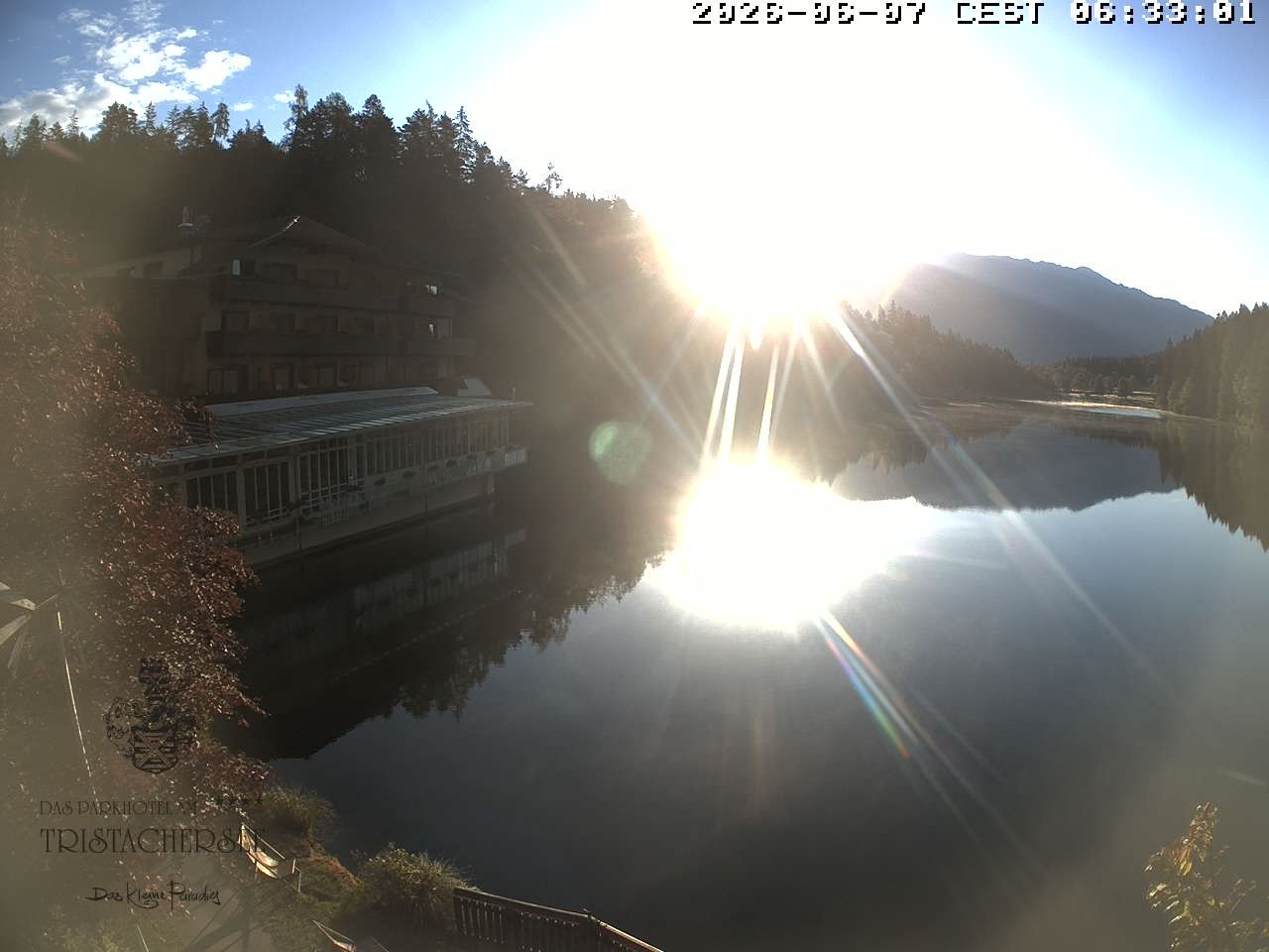 Archived image Webcam View of the Tristachersee