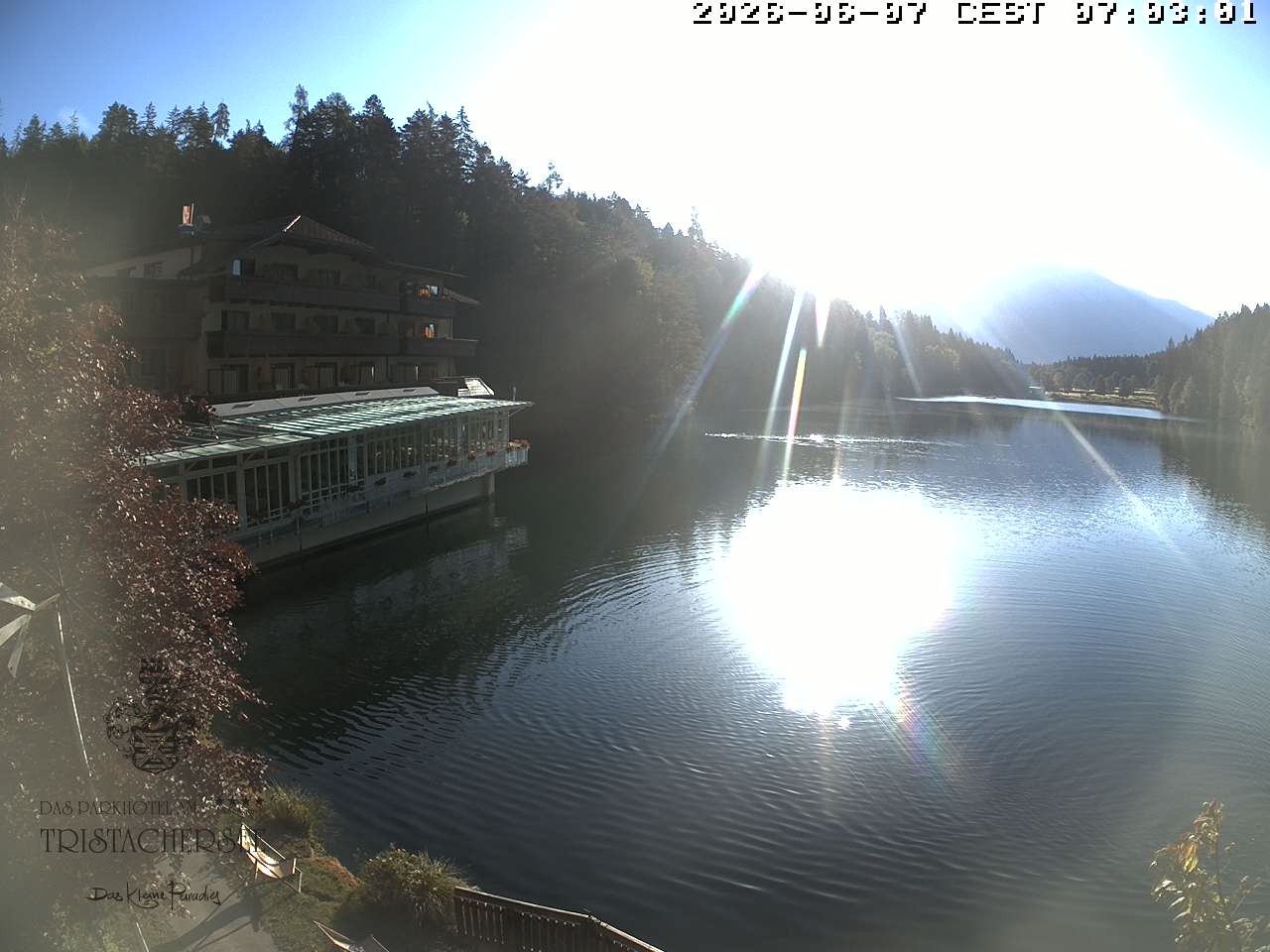 Archived image Webcam View of the Tristachersee