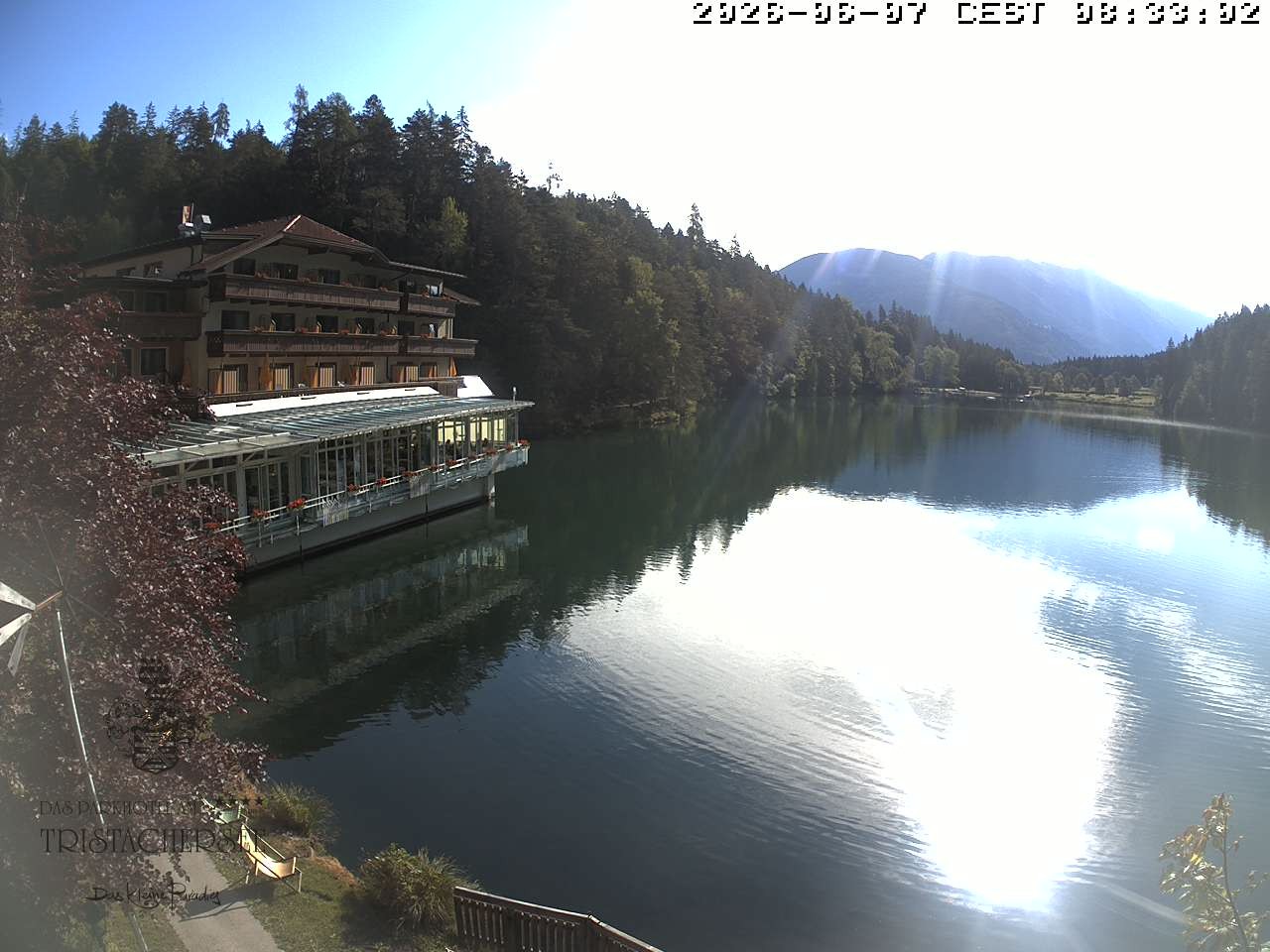 Archived image Webcam View of the Tristachersee