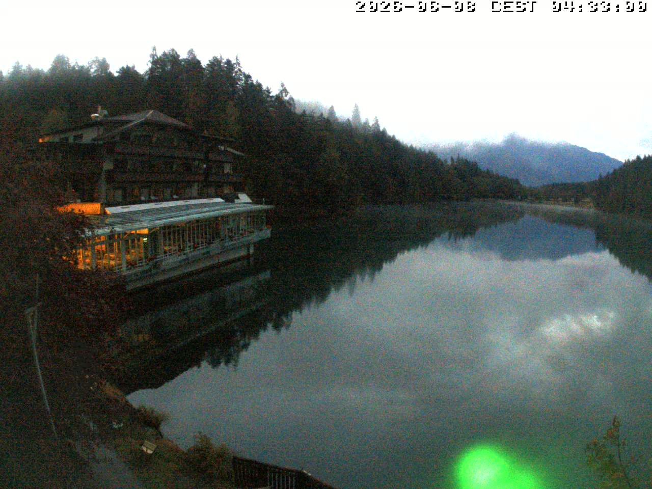 Archiv Foto Webcam Blick über den Tristachersee