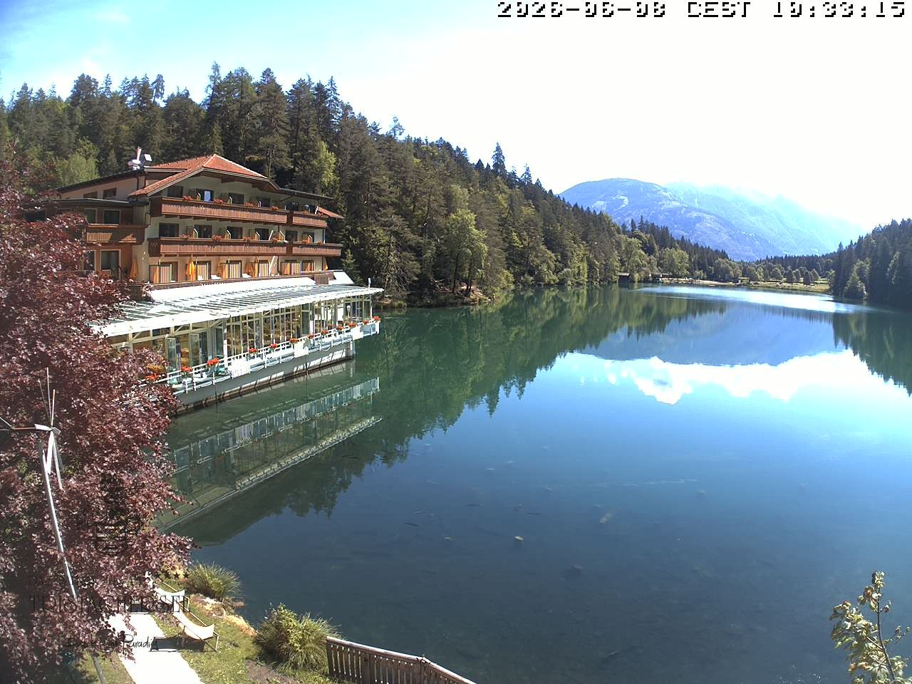 Archiv Foto Webcam Blick über den Tristachersee