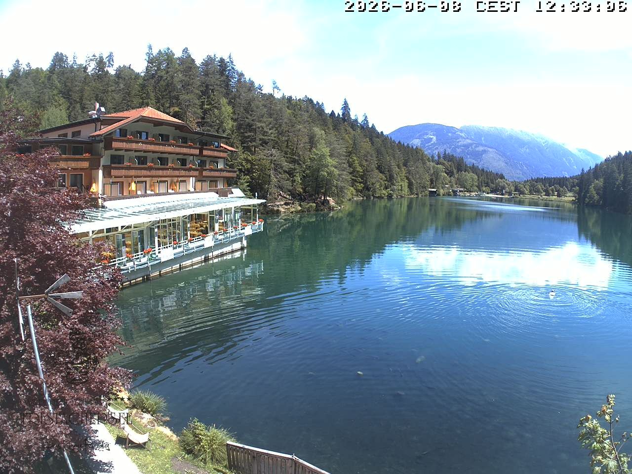 Archiv Foto Webcam Blick über den Tristachersee