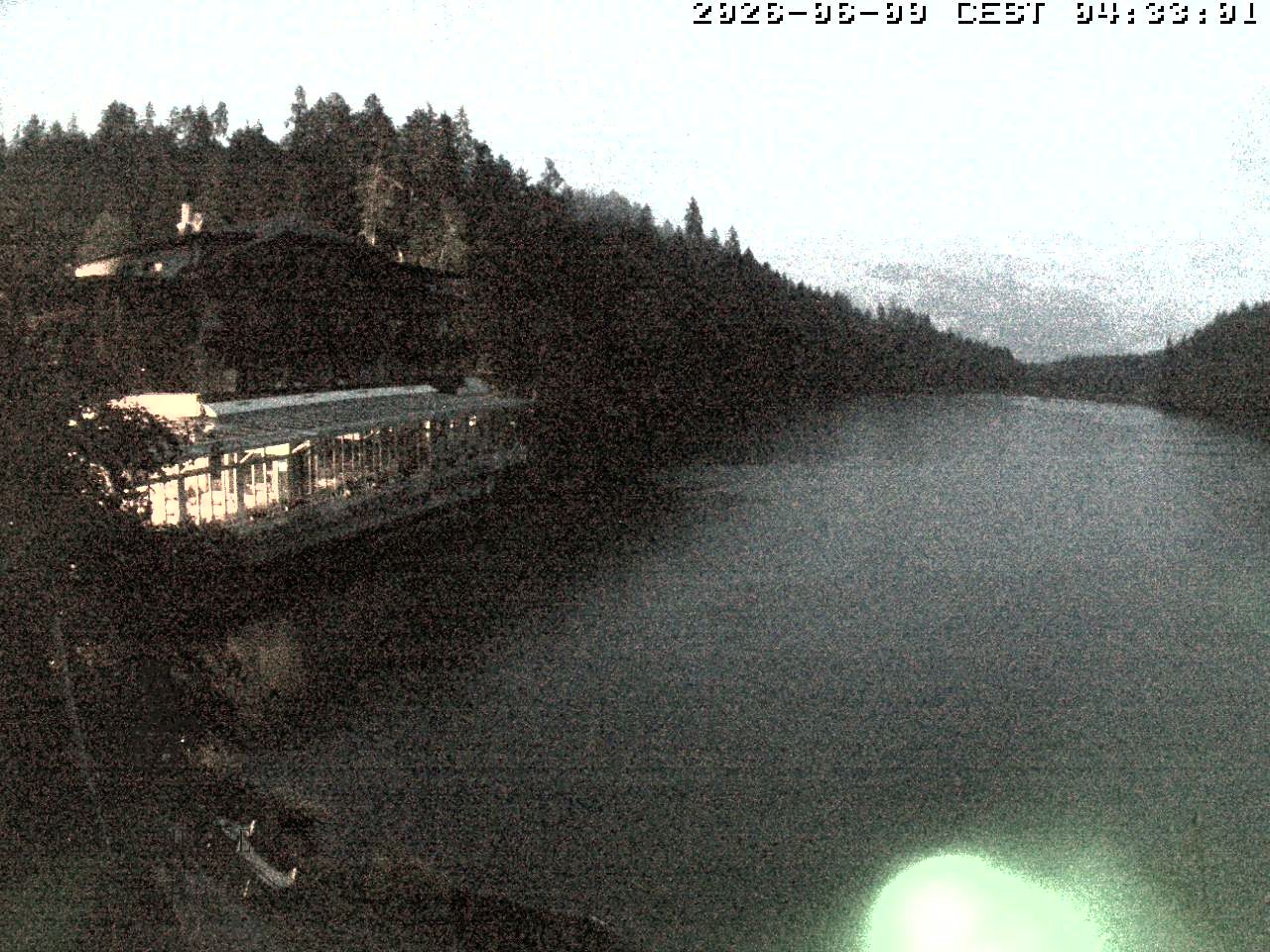 Archiv Foto Webcam Blick über den Tristachersee