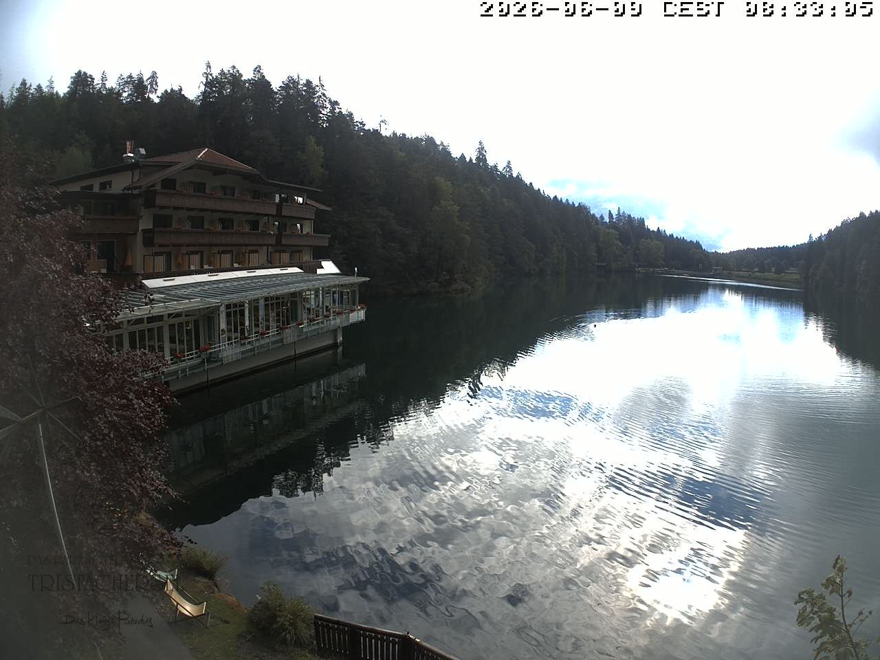 Archiv Foto Webcam Blick über den Tristachersee