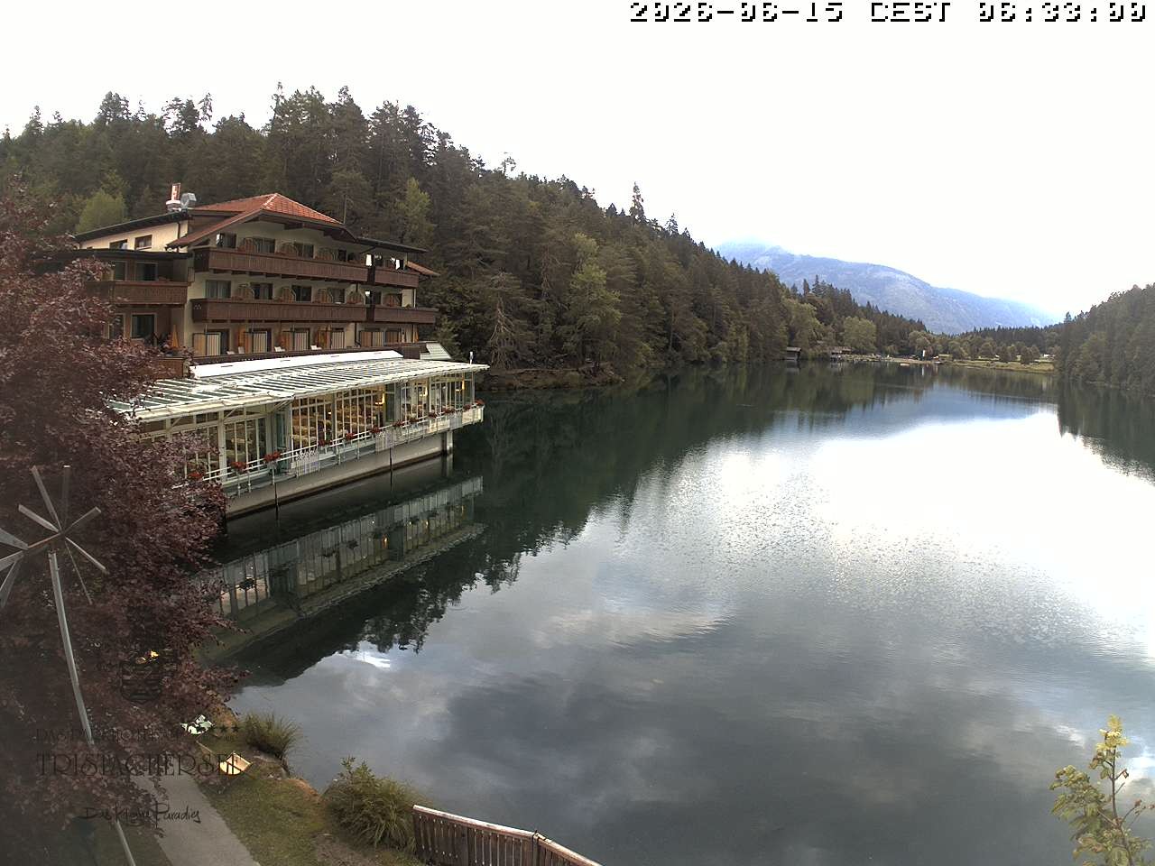 Archiv Foto Webcam Blick über den Tristachersee