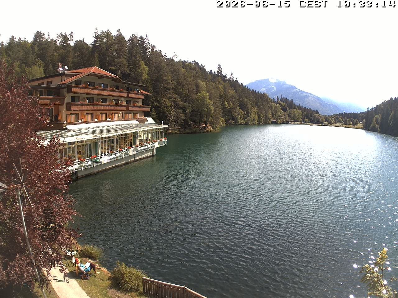 Archiv Foto Webcam Blick über den Tristachersee