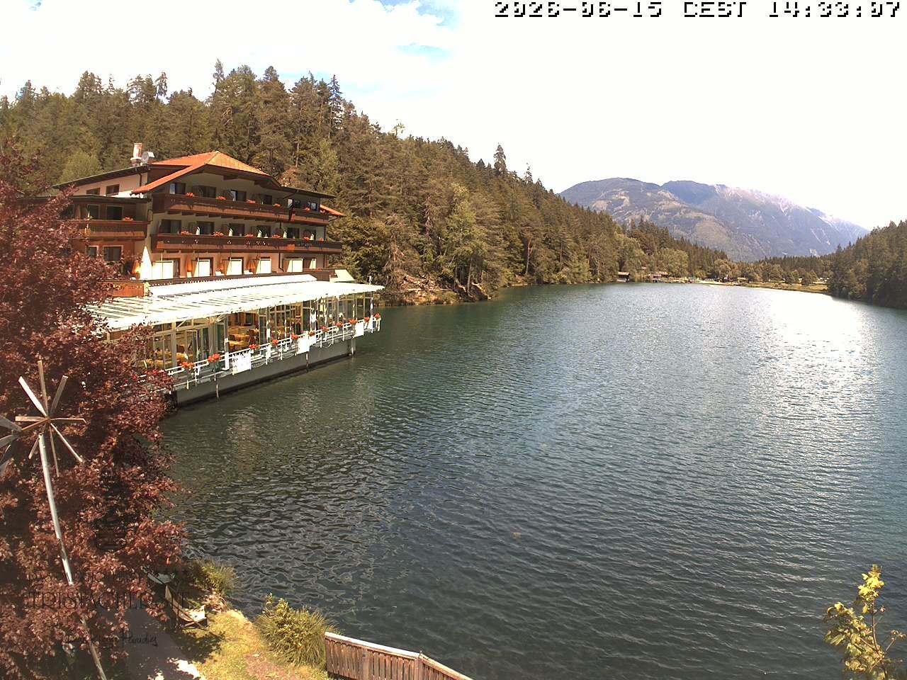 Archiv Foto Webcam Blick über den Tristachersee