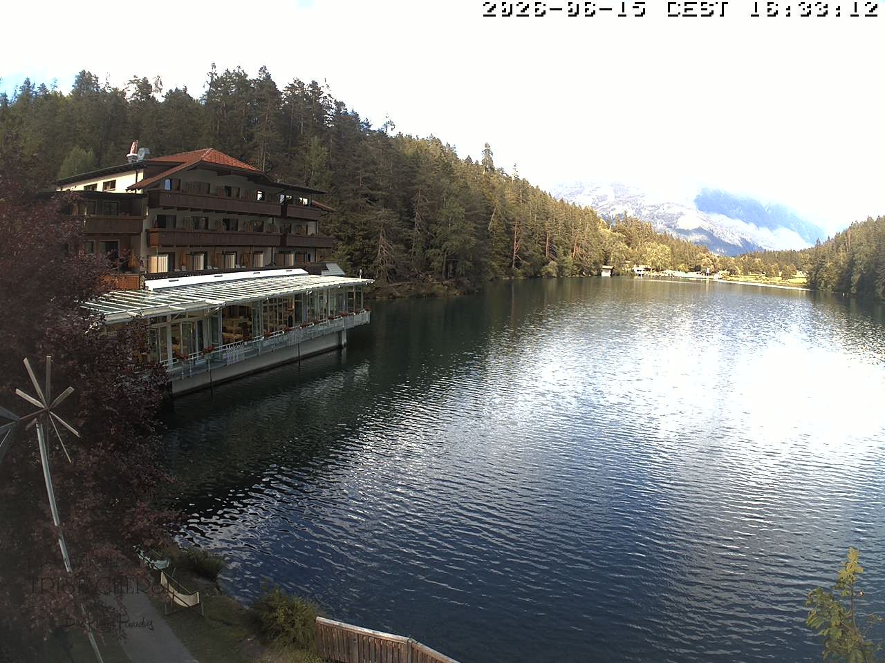 Archiv Foto Webcam Blick über den Tristachersee
