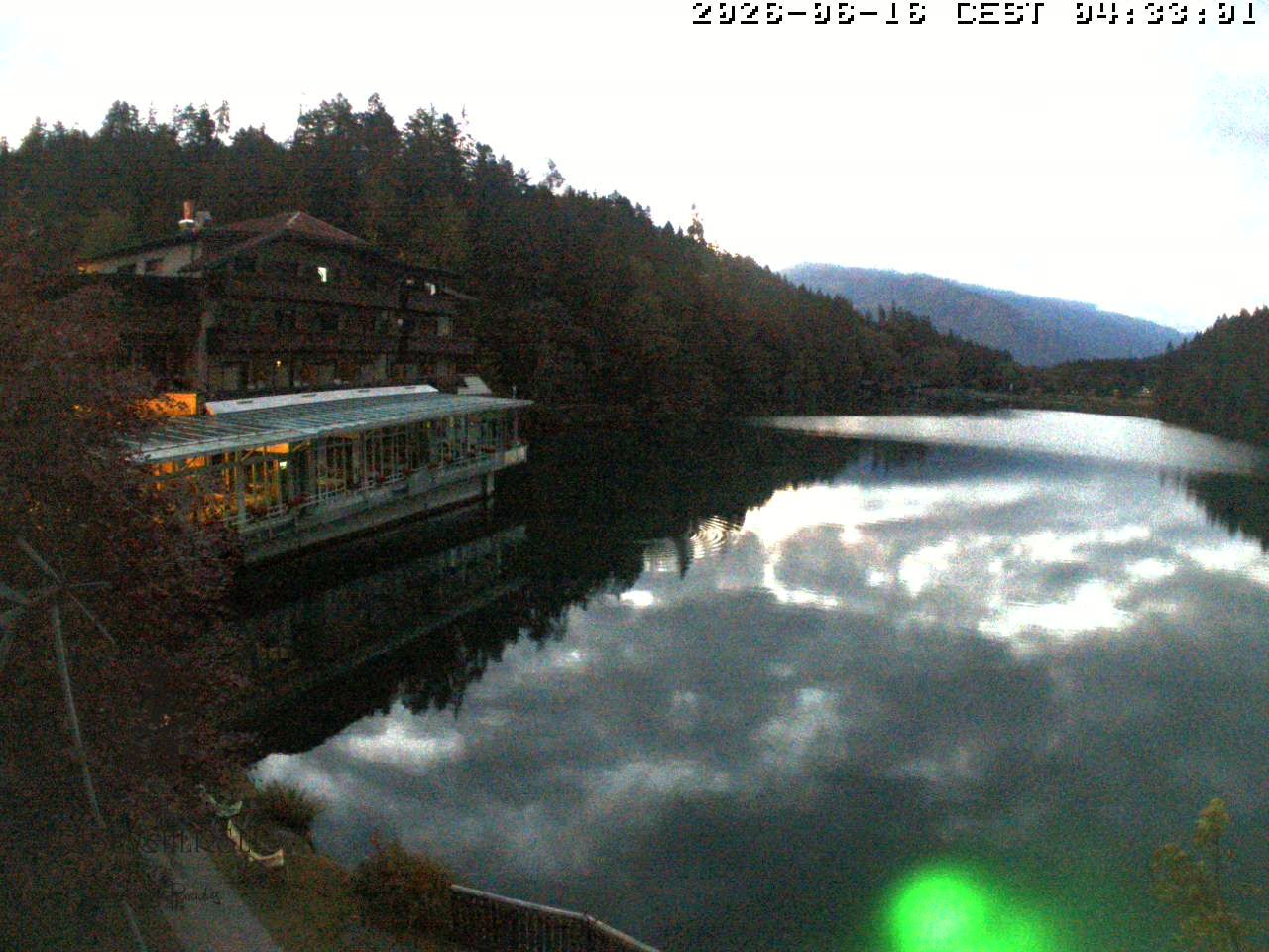 Archiv Foto Webcam Blick über den Tristachersee
