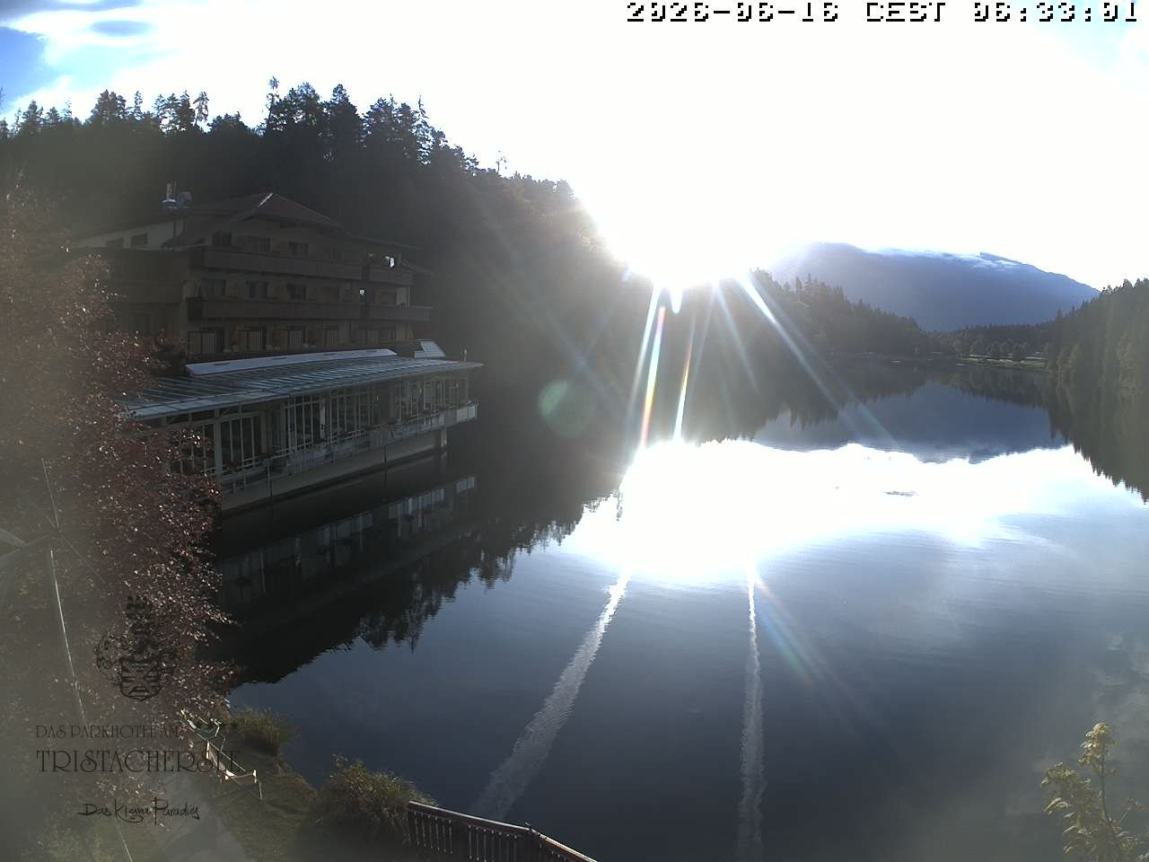 Archived image Webcam View of the Tristachersee