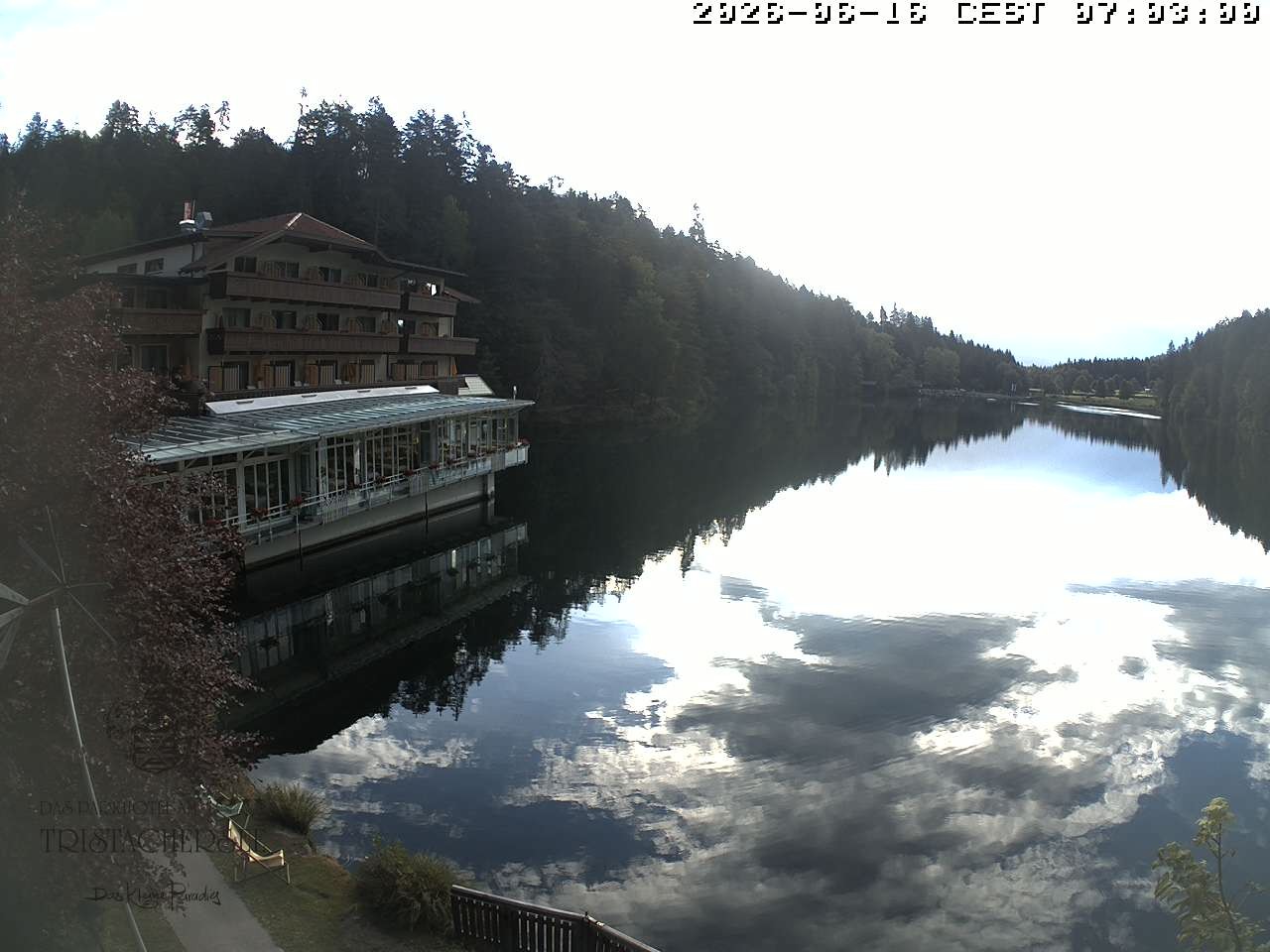 Archived image Webcam View of the Tristachersee