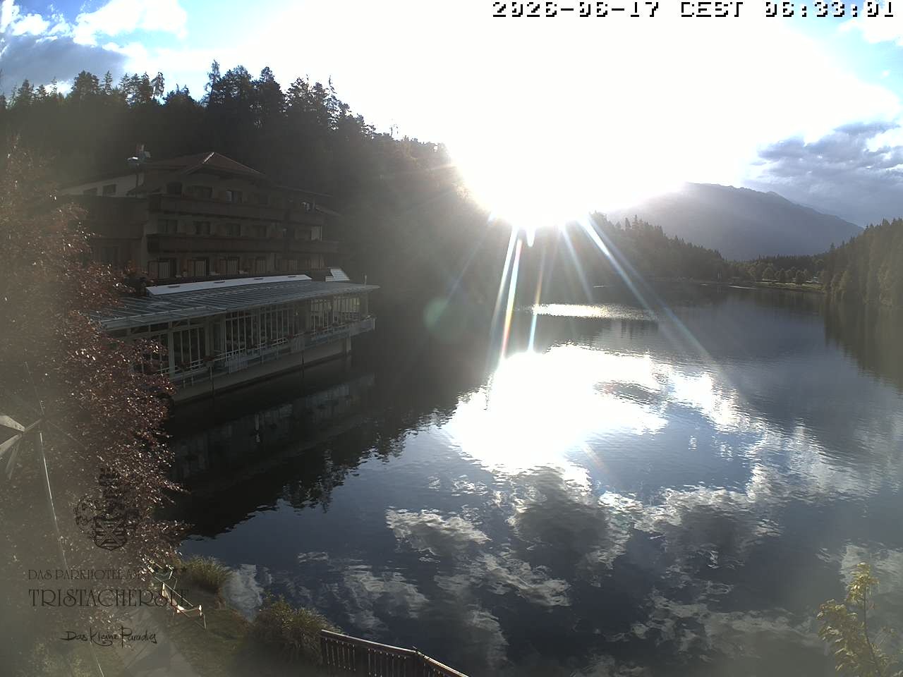 Archived image Webcam View of the Tristachersee
