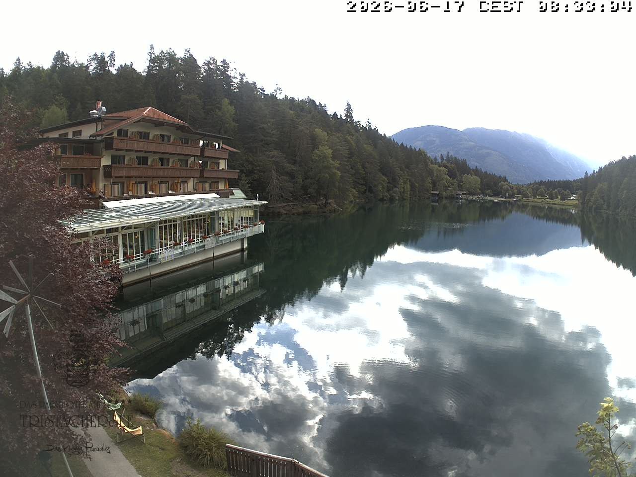 Archived image Webcam View of the Tristachersee