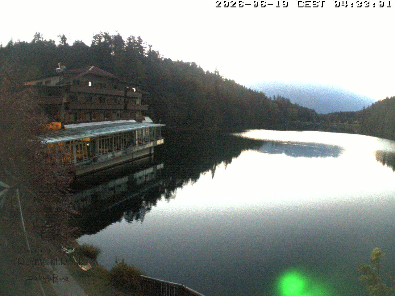 Archiv Foto Webcam Blick über den Tristachersee