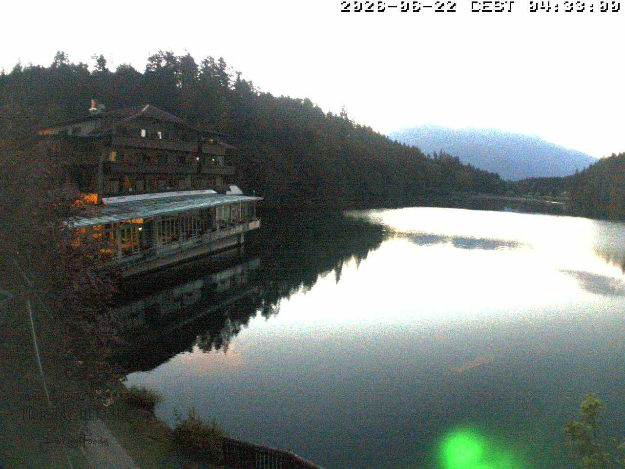 Archiv Foto Webcam Blick über den Tristachersee