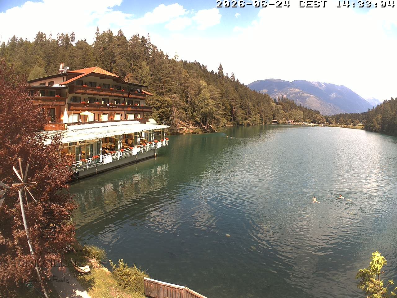 Archiv Foto Webcam Blick über den Tristachersee