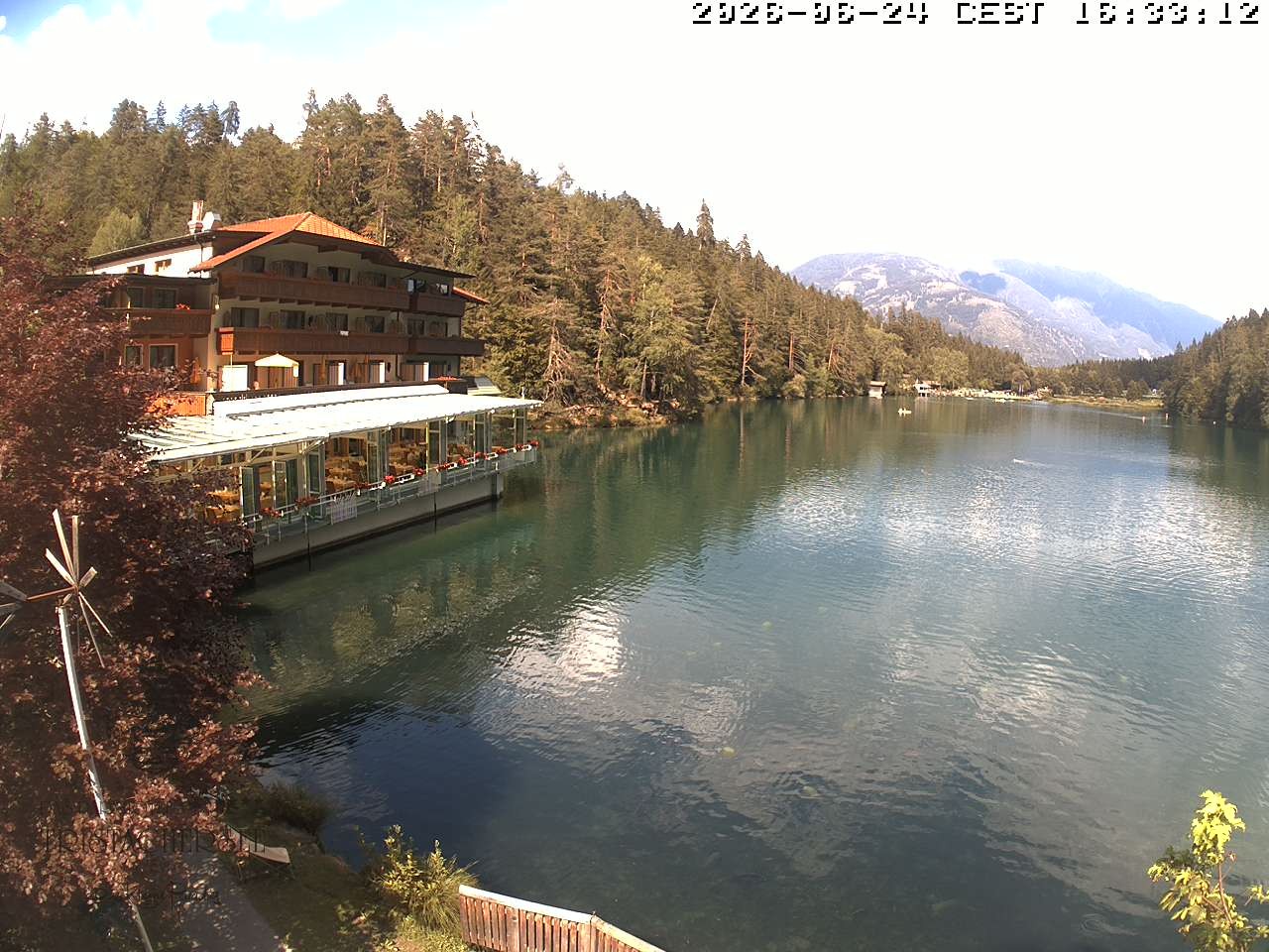 Archiv Foto Webcam Blick über den Tristachersee