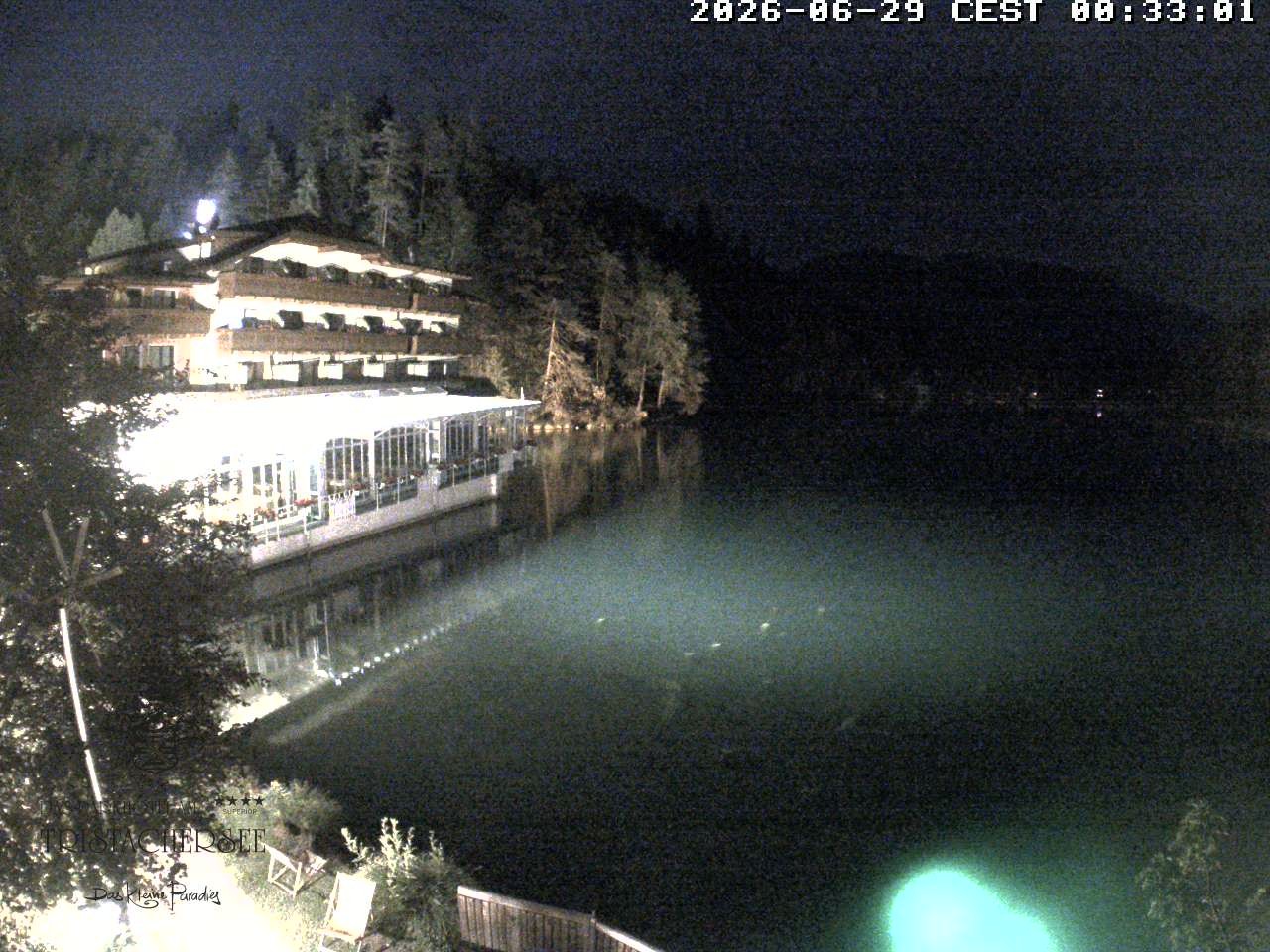 Archiv Foto Webcam Blick über den Tristachersee
