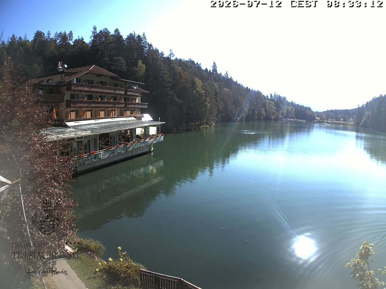 Archived image Webcam View of the Tristachersee
