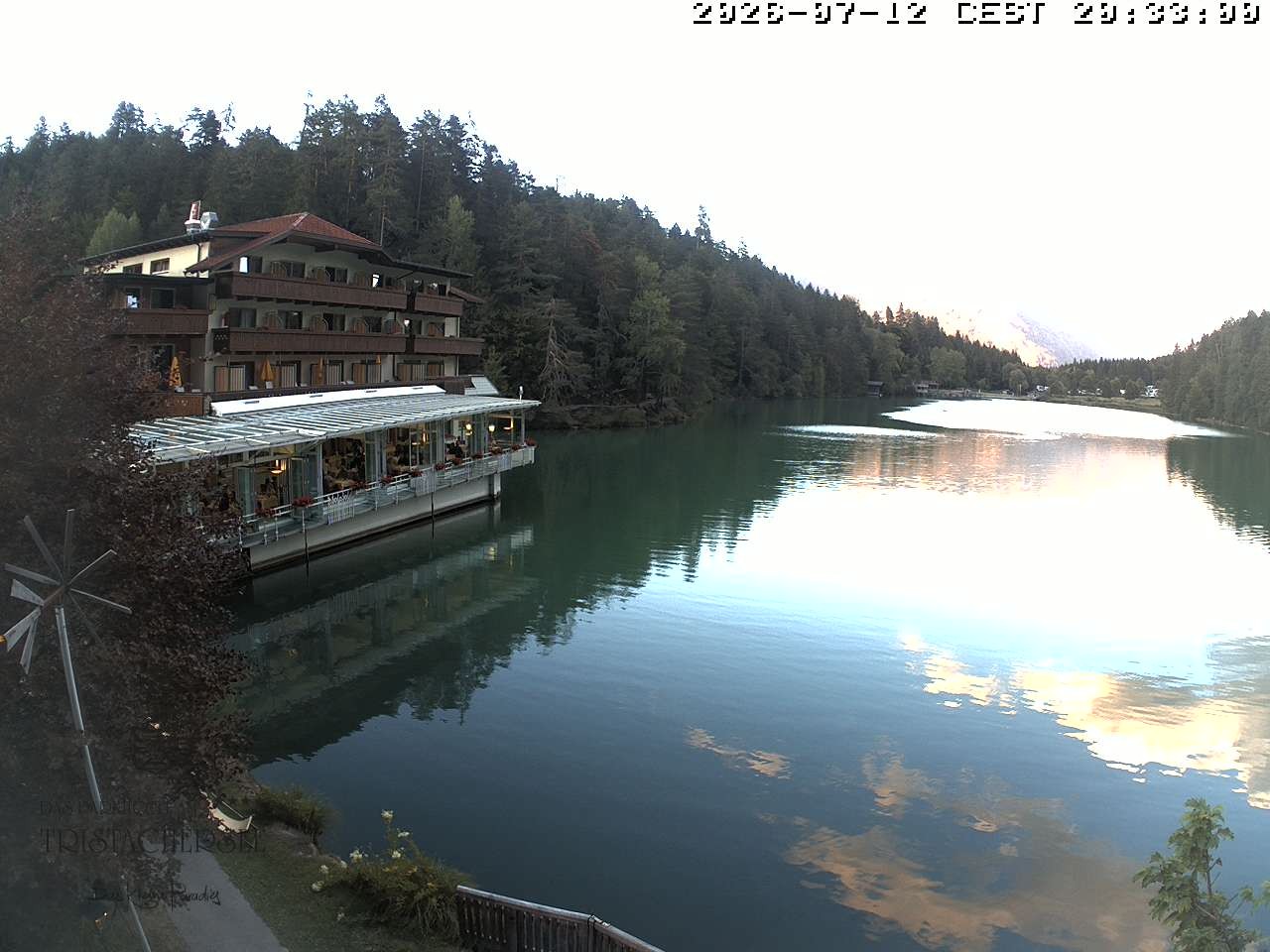 Archived image Webcam View of the Tristachersee